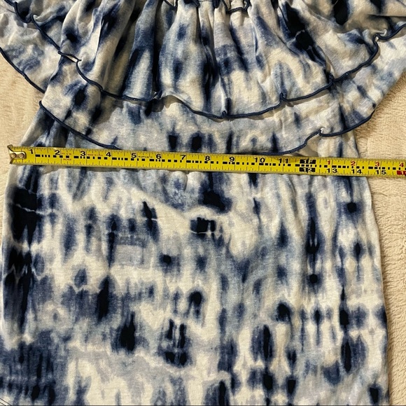 NWT Lauren Ralph Lauren Tie Dye Off The Shoulder Top / Size XS - Picture 7 of 8